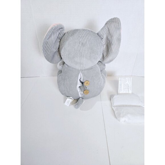 Snuggle Buddy Australia Heat & Hug Elephant Stuffed Animal Gray And Pink - Picture 4 of 11